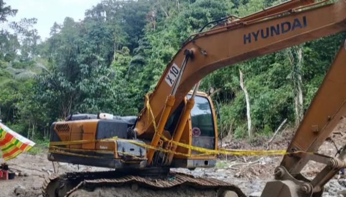 Penindakan Alat Berat di Mootilango: Polisi Saling Lempar Tanggung Jawab?